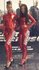 Rood Shiny Promo Catsuits_